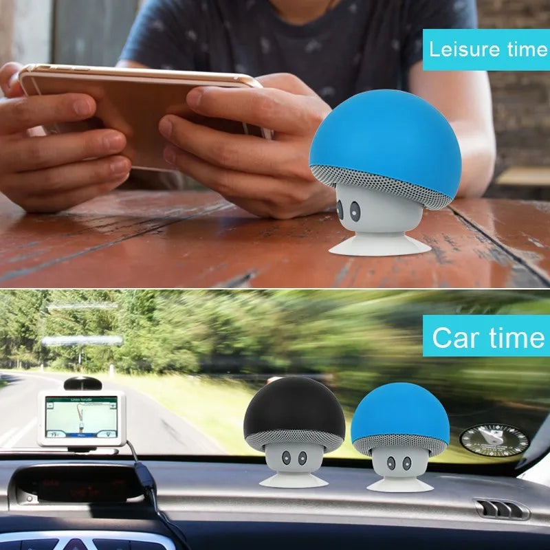 Altavoz Bluetooth inalámbrico de alta calidad, subwoofer de alcance inalámbrico de 30 pies con ventosa, adecuado para ciclismo, Picnic al aire libre.