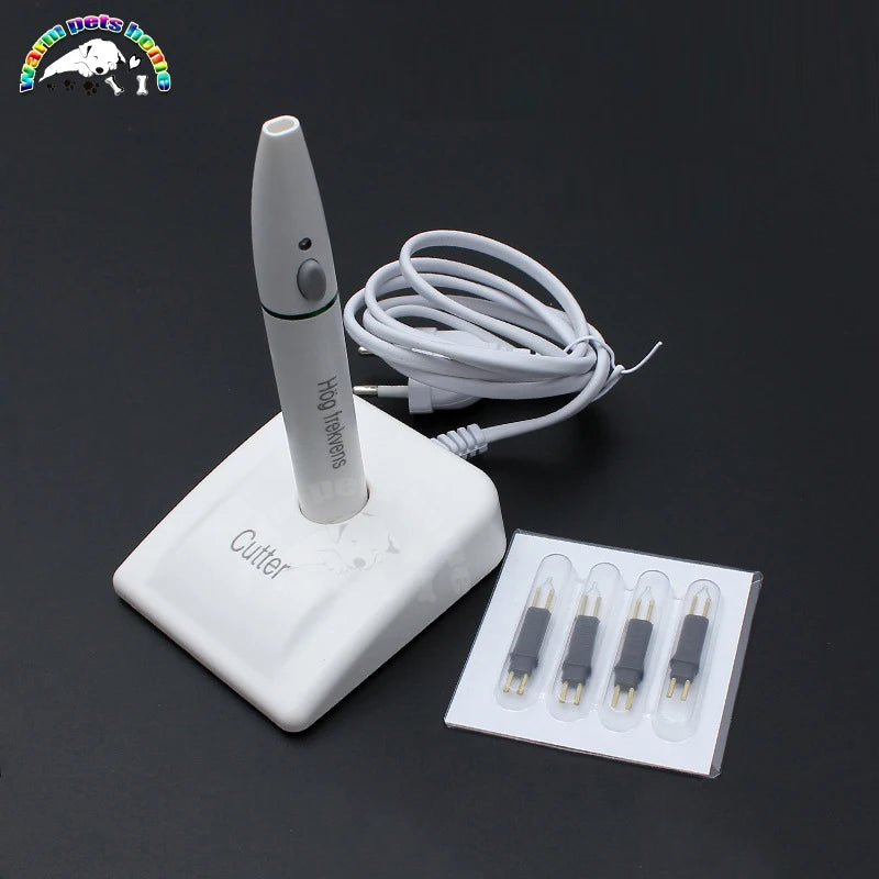 Pluma hemostática de electrocoagulación, uso veterinario, instrumento de cirugía para perros y gatos.
