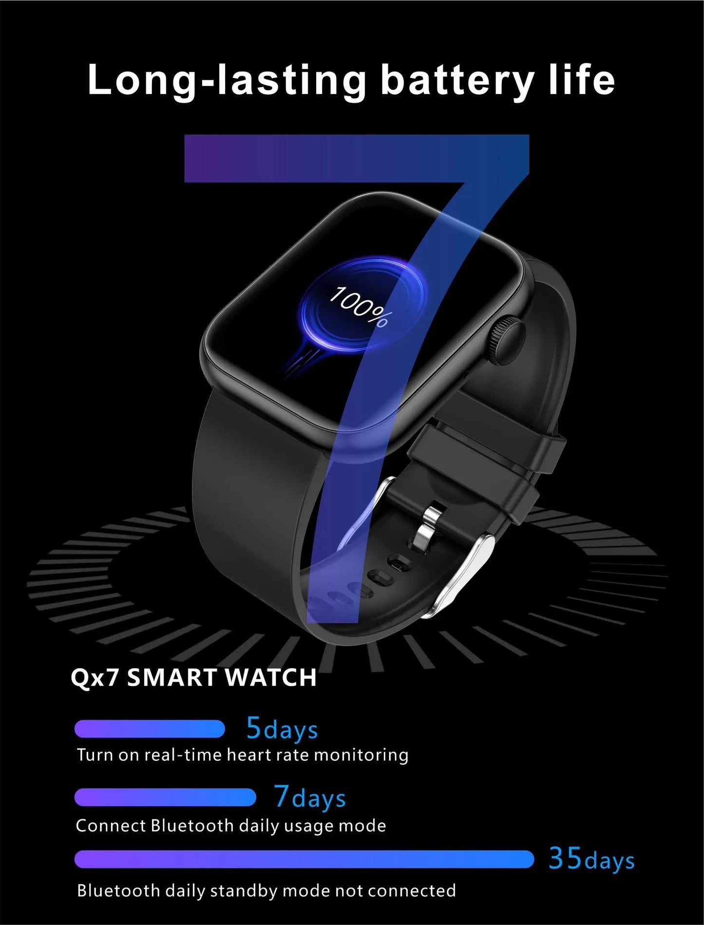 LIGE-reloj inteligente para hombre y mujer, resistente al agua, pulsera de Fitness con carga inalámbrica, Bluetooth, llamadas, personalizado, 2025