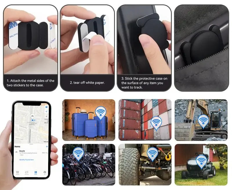 Xiaomi-localizador GPS, posicionamiento, mini rastreador con imán excelente para vehículos.
