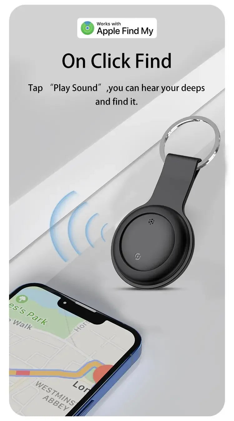 Xiaomi-localizador GPS, posicionamiento, mini rastreador con imán excelente para vehículos.