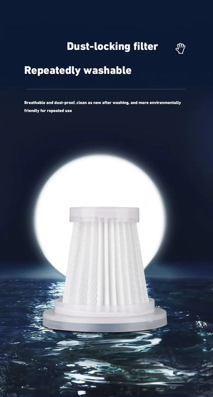 Xiaomi-aspiradora portátil inalámbrica para coche, aspirador de mano de alta potencia para el hogar y el coche, 690000Pa.