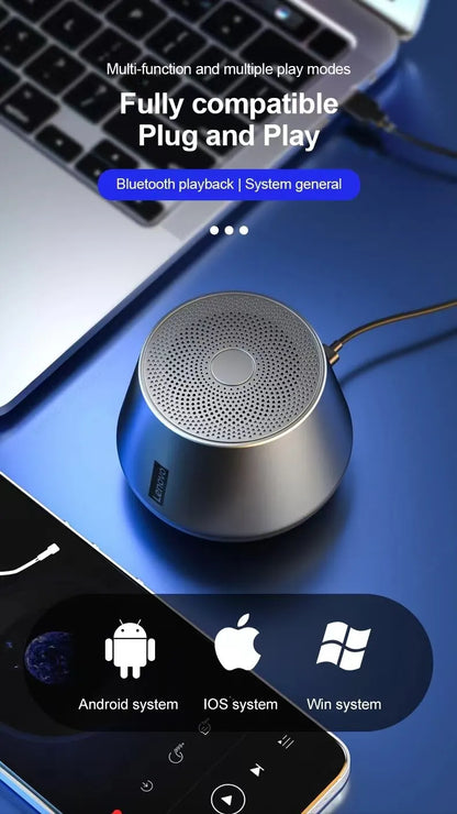 Altavoz Original Lenovo K3 Pro Bluetooth V5.0 Audio grande con sonido de graves profundos caja de sonido para exteriores música altavoz portátil para acampar.