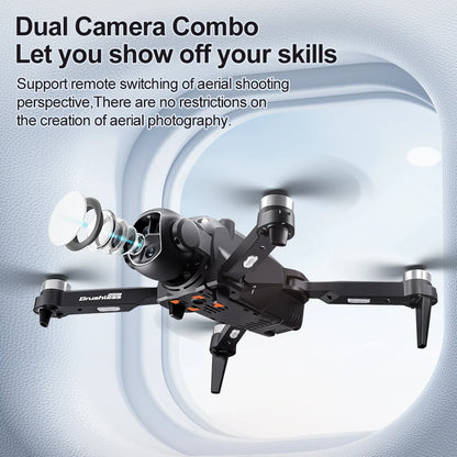 Xiaomi M7 Drone 8K aéreo HD cámara Dual fotografía inteligente evitación de obstáculos potencia sin escobillas 5G WIFI GPS retorno Drone.