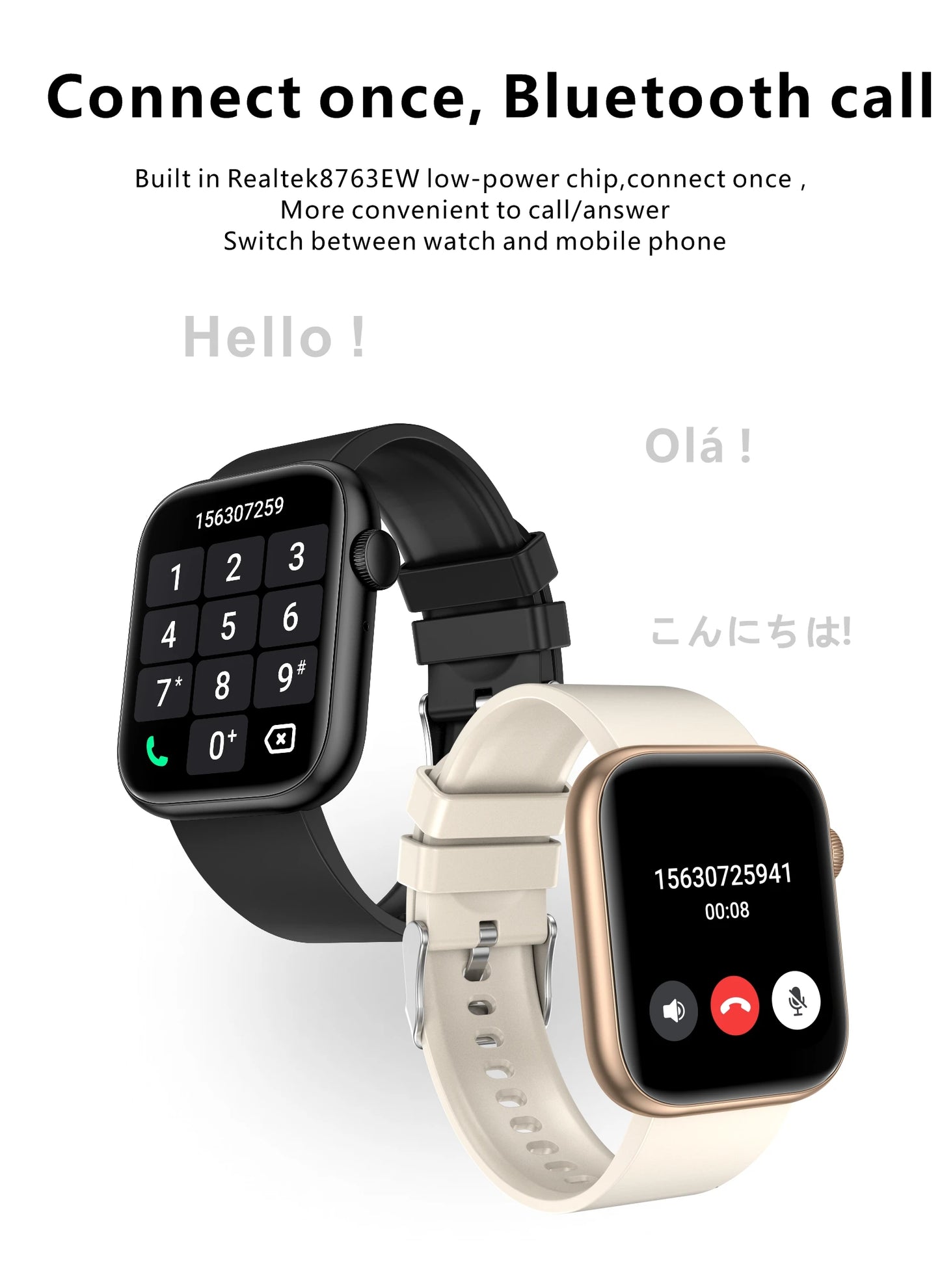 LIGE-reloj inteligente para hombre y mujer, resistente al agua, pulsera de Fitness con carga inalámbrica, Bluetooth, llamadas, personalizado, 2025
