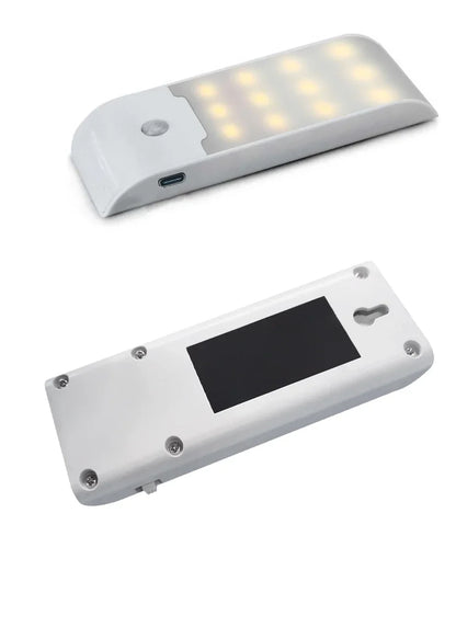 Luz LED nocturna con Sensor de movimiento, luz de pared recargable por USB para armario, pasillo, escalera, mesita de noche, luces de noche para dormitorio.