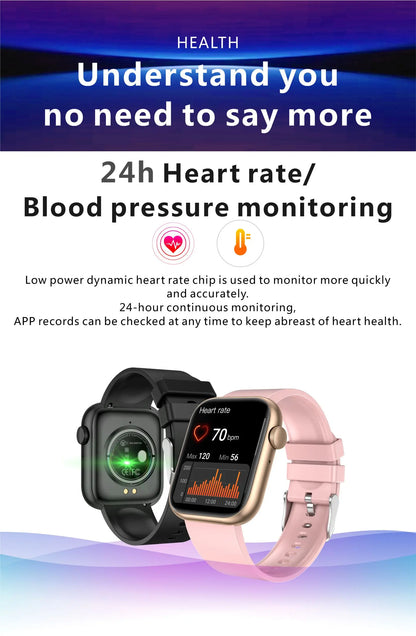 LIGE-reloj inteligente para hombre y mujer, resistente al agua, pulsera de Fitness con carga inalámbrica, Bluetooth, llamadas, personalizado, 2025