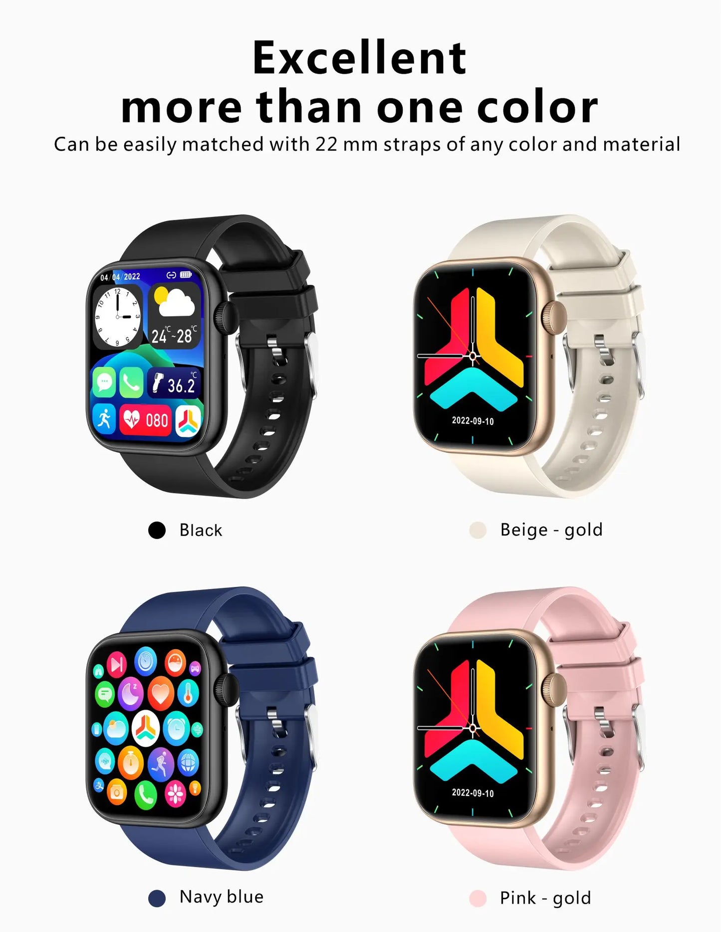 LIGE-reloj inteligente para hombre y mujer, resistente al agua, pulsera de Fitness con carga inalámbrica, Bluetooth, llamadas, personalizado, 2025