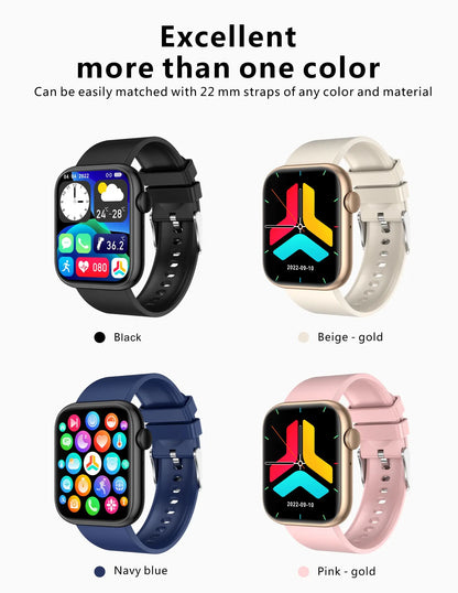 LIGE-reloj inteligente para hombre y mujer, resistente al agua, pulsera de Fitness con carga inalámbrica, Bluetooth, llamadas, personalizado, 2025
