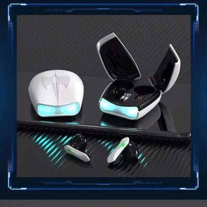Auriculares Bluetooth con baja latencia, alta calidad, para videojuegos, batería de larga duración, música, inalámbricos, Bluetooth, para deportes al aire libre.