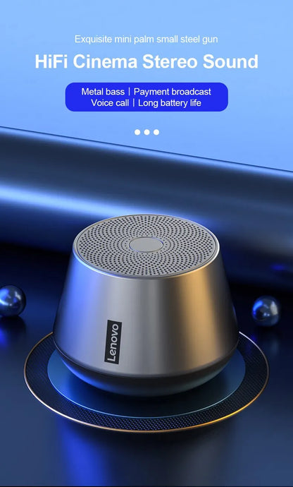 Altavoz Original Lenovo K3 Pro Bluetooth V5.0 Audio grande con sonido de graves profundos caja de sonido para exteriores música altavoz portátil para acampar.