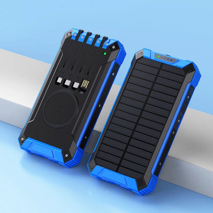 XIAOMI-Banco de energía Solar inalámbrico, 200000mAh, gran capacidad, carga rápida, batería externa, equipo de emergencia de supervivencia al aire libre.
