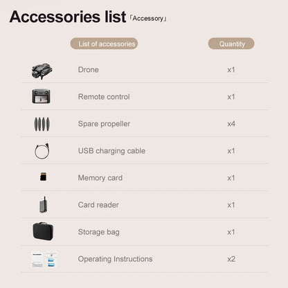Xiaomi M7 Drone 8K aéreo HD cámara Dual fotografía inteligente evitación de obstáculos potencia sin escobillas 5G WIFI GPS retorno Drone.