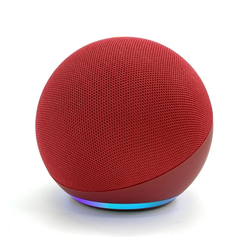 Subwoofer Altavoz Bluetooth inalámbrico Tarjeta de inserción, esférica Altavoz Bluetooth inteligente Altavoz pequeño USB multicolor para exteriores.