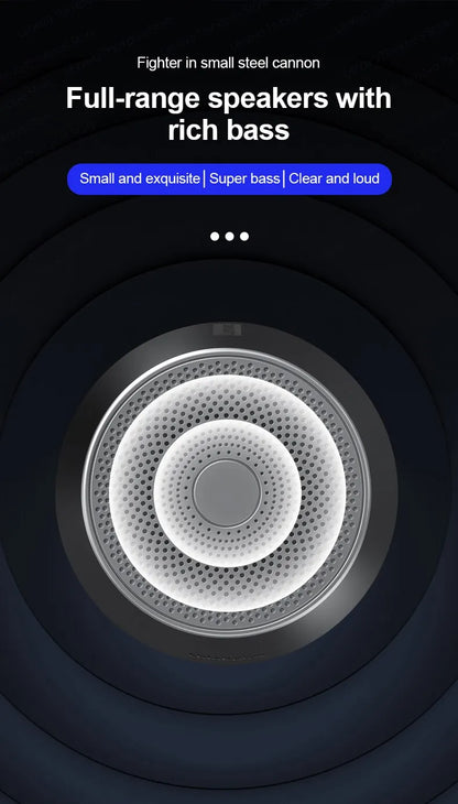 Altavoz Original Lenovo K3 Pro Bluetooth V5.0 Audio grande con sonido de graves profundos caja de sonido para exteriores música altavoz portátil para acampar.