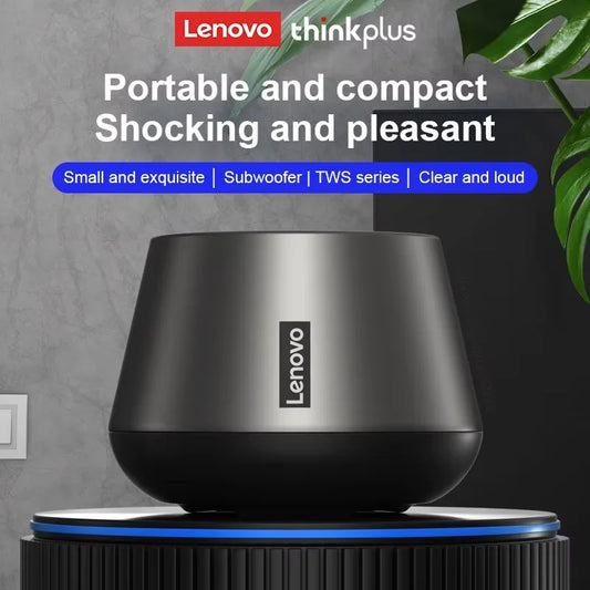 Altavoz Original Lenovo K3 Pro Bluetooth V5.0 Audio grande con sonido de graves profundos caja de sonido para exteriores música altavoz portátil para acampar.