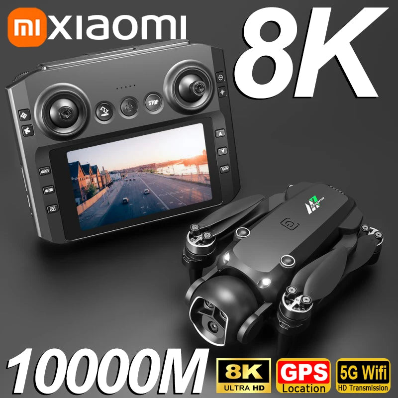 Xiaomi M7 Drone 8K aéreo HD cámara Dual fotografía inteligente evitación de obstáculos potencia sin escobillas 5G WIFI GPS retorno Drone.