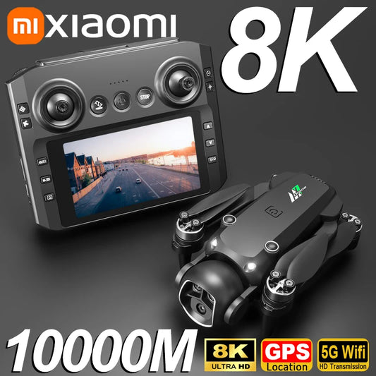 Xiaomi M7 Drone 8K aéreo HD cámara Dual fotografía inteligente evitación de obstáculos potencia sin escobillas 5G WIFI GPS retorno Drone.
