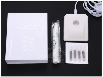 Pluma hemostática de electrocoagulación, uso veterinario, instrumento de cirugía para perros y gatos.