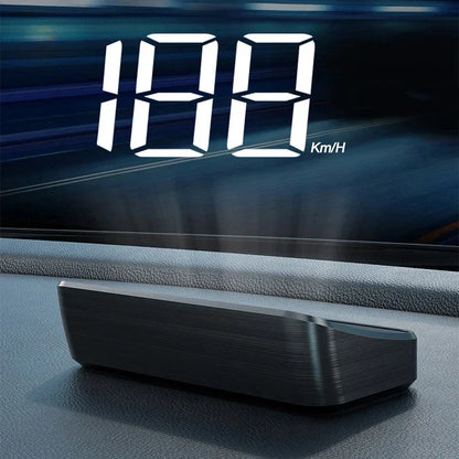 Xiaomi-velocímetro de coche HUD, pantalla frontal, velocímetro Digital, proyector de parabrisas, vehículos, camiones, accesorios electrónicos para automóviles.