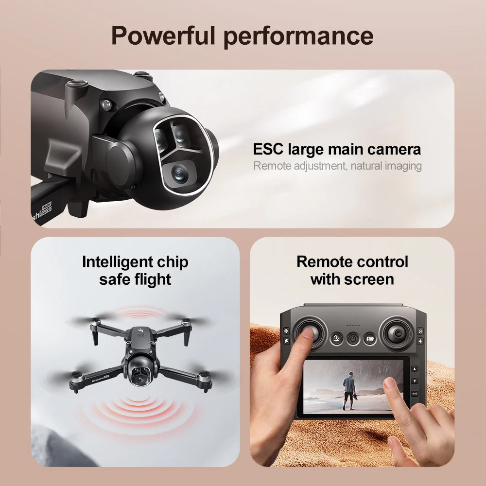 Xiaomi M7 Drone 8K aéreo HD cámara Dual fotografía inteligente evitación de obstáculos potencia sin escobillas 5G WIFI GPS retorno Drone.