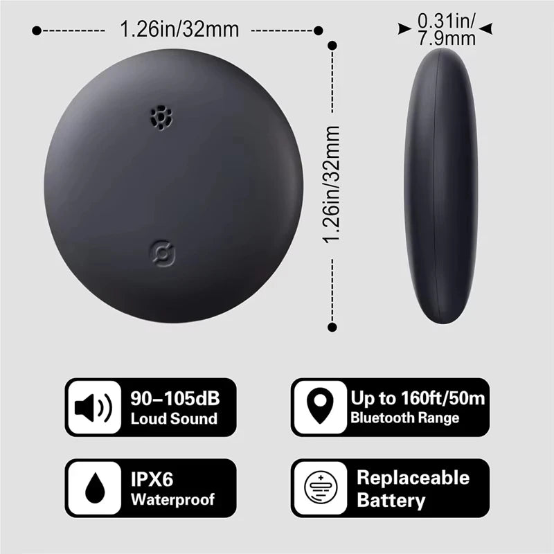 Xiaomi-localizador GPS, posicionamiento, mini rastreador con imán excelente para vehículos.