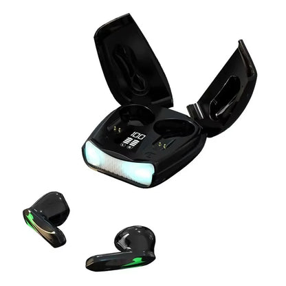 Auriculares Bluetooth con baja latencia, alta calidad, para videojuegos, batería de larga duración, música, inalámbricos, Bluetooth, para deportes al aire libre.