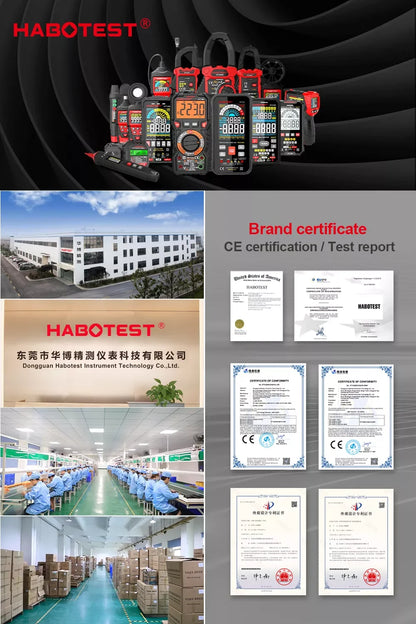 HABOTEST HT59 HT60 HT61 Detector de fugas de Gas Detector de Gas Combustible alarma de sonido y pantalla Mini Detector de Gas metano Natural.