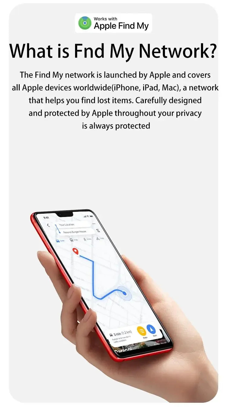 Xiaomi-localizador GPS, posicionamiento, mini rastreador con imán excelente para vehículos.