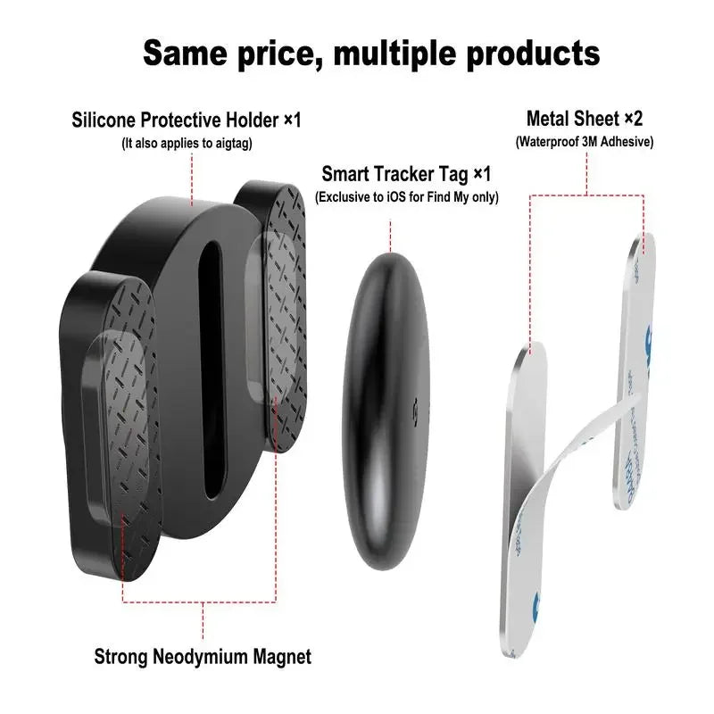 Xiaomi-localizador GPS, posicionamiento, mini rastreador con imán excelente para vehículos.
