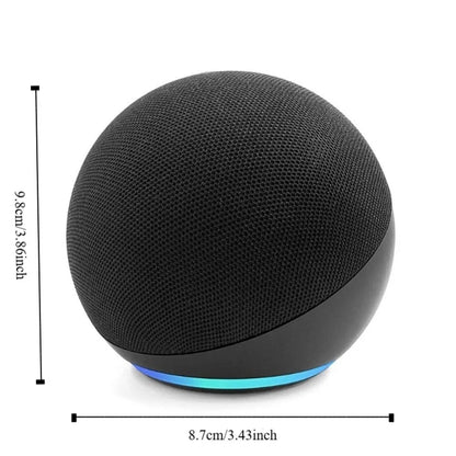 Subwoofer Altavoz Bluetooth inalámbrico Tarjeta de inserción, esférica Altavoz Bluetooth inteligente Altavoz pequeño USB multicolor para exteriores.