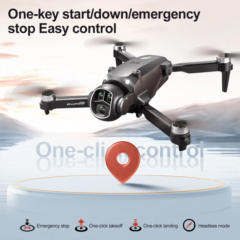 Xiaomi M7 Drone 8K aéreo HD cámara Dual fotografía inteligente evitación de obstáculos potencia sin escobillas 5G WIFI GPS retorno Drone.