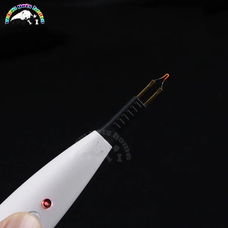 Pluma hemostática de electrocoagulación, uso veterinario, instrumento de cirugía para perros y gatos.