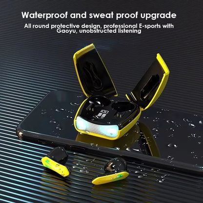 Auriculares Bluetooth con baja latencia, alta calidad, para videojuegos, batería de larga duración, música, inalámbricos, Bluetooth, para deportes al aire libre.