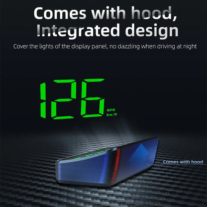 Xiaomi-velocímetro de coche HUD, pantalla frontal, velocímetro Digital, proyector de parabrisas, vehículos, camiones, accesorios electrónicos para automóviles.