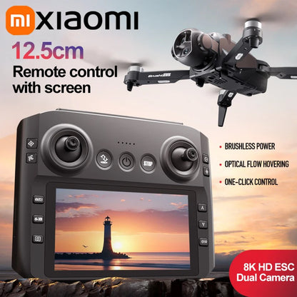 Xiaomi M7 Drone 8K aéreo HD cámara Dual fotografía inteligente evitación de obstáculos potencia sin escobillas 5G WIFI GPS retorno Drone.