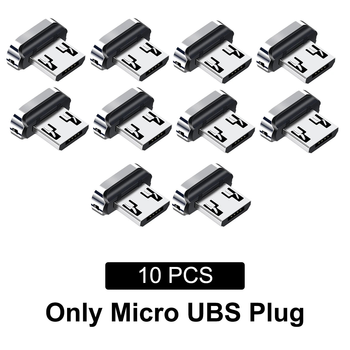 10/ 20 piezas puntas magnéticas para redmi note 12 turbo Fonken tipo C Micro USB imán pieza de repuesto adaptador de enchufe para cargador Android