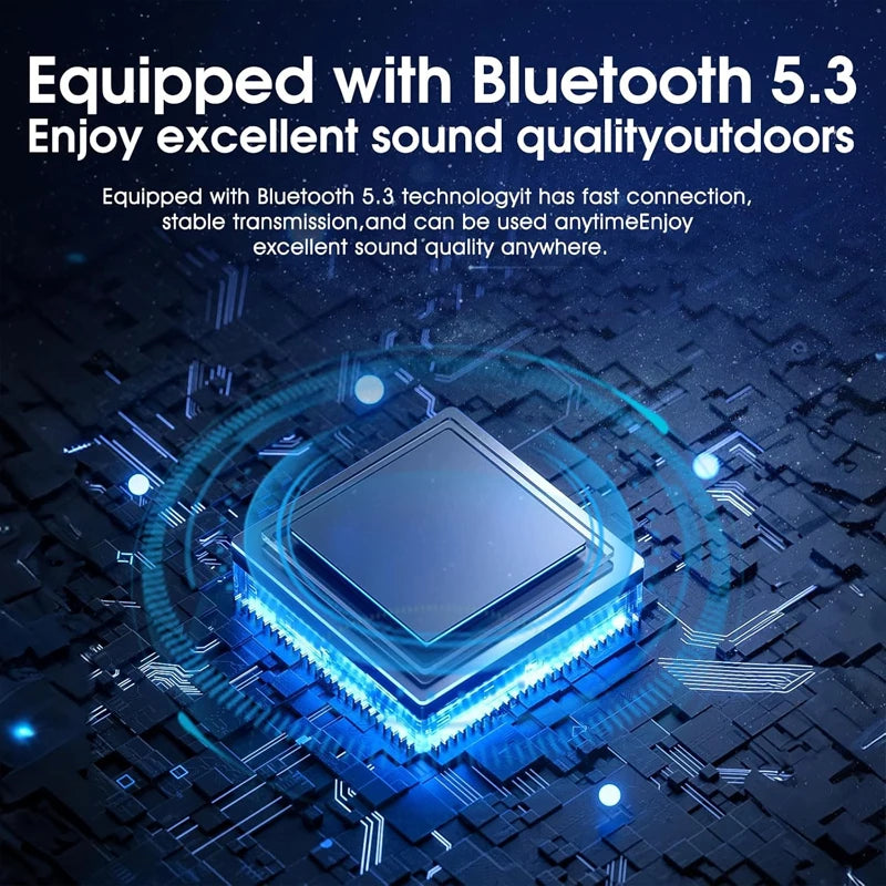 Practico Altavoz Bluetooth magnético para exteriores, mini altavoz estéreo portátil inalámbrico, para viajes con luz de Color RGB y soporte para teléfono.