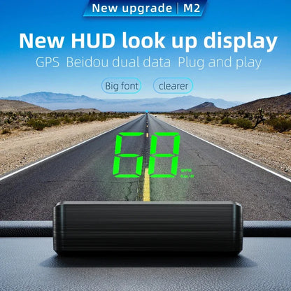 Xiaomi-velocímetro de coche HUD, pantalla frontal, velocímetro Digital, proyector de parabrisas, vehículos, camiones, accesorios electrónicos para automóviles.